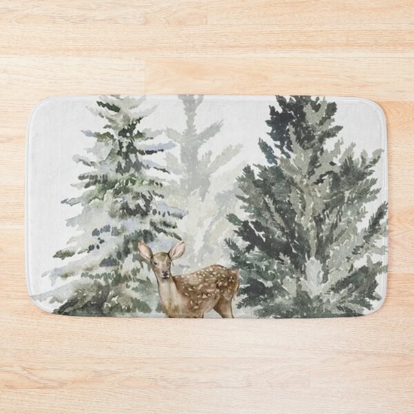 Item preview,  Snowy Christmas Trees  Poster designed and sold by ubarts75.