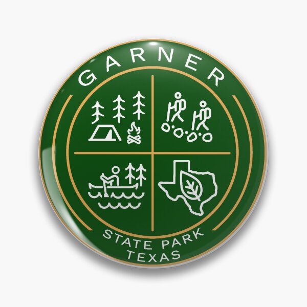 Artikelvorschau, Heraldisches Logo des Garner State Park Texas entworfen und verkauft von VanyaKar.