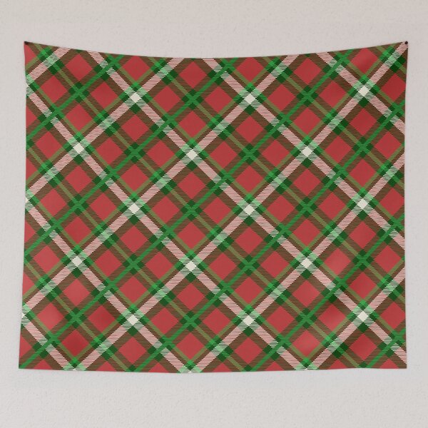 Item preview, Classic Christmas Plaid Tartan Pattern designed and sold by silviaol.