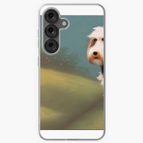 Item preview, Bearded collie designed and sold by GroovyDino.