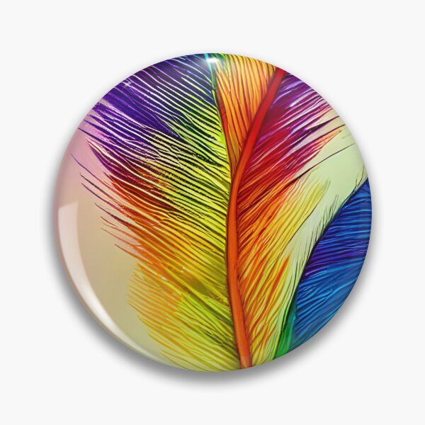 Item preview, Rainbow Feathers designed and sold by NitaBond.