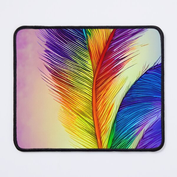 Item preview, Rainbow Feathers designed and sold by NitaBond.