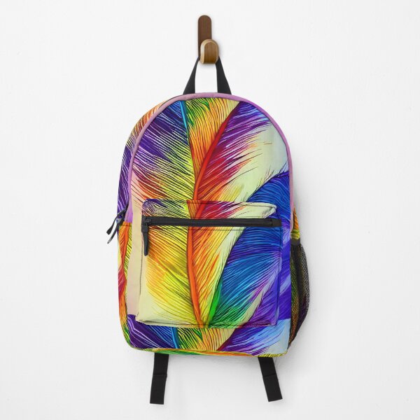 Item preview, Rainbow Feathers designed and sold by NitaBond.