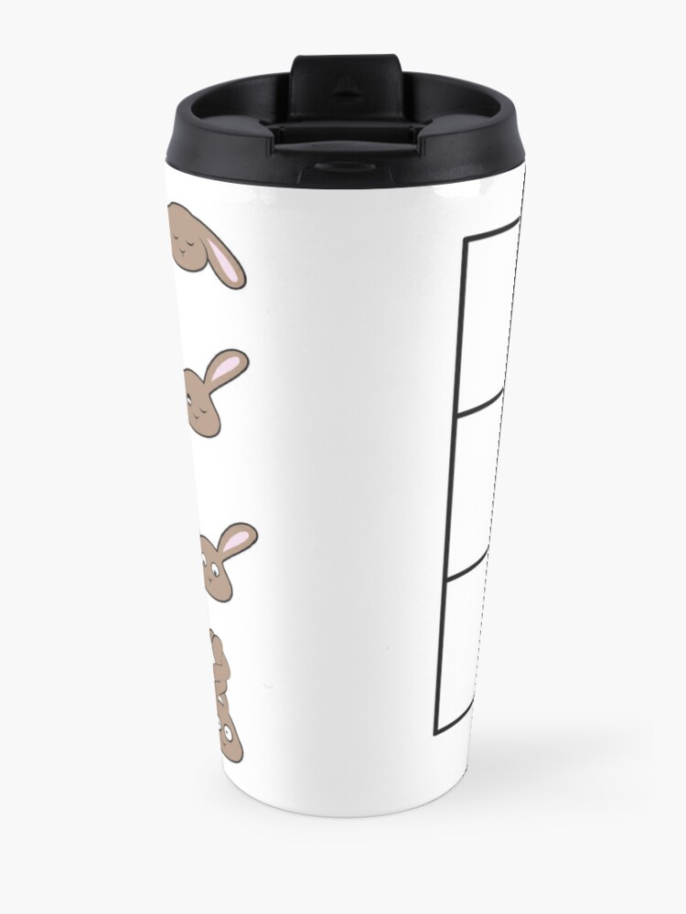 Alternate view of Bunny Coffee Meter Travel Coffee Mug