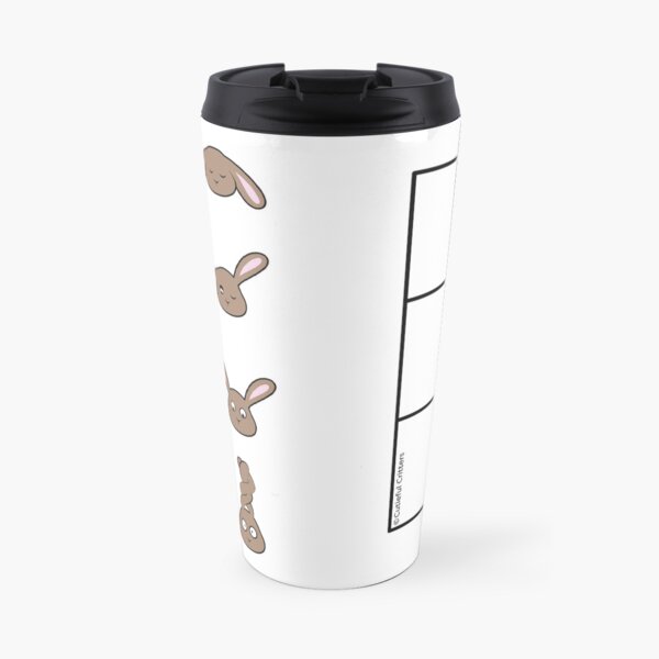 Bunny Coffee Meter Travel Coffee Mug