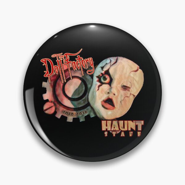 Item preview, This Doll Factory 2010-2016 Staff Halloween Haunt Family design is available exclusively for members of the official Haunt Family of Scare Actors.  designed and sold by HauntFamily.