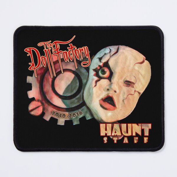 Item preview, This Doll Factory 2010-2016 Staff Halloween Haunt Family design is available exclusively for members of the official Haunt Family of Scare Actors.  designed and sold by HauntFamily.
