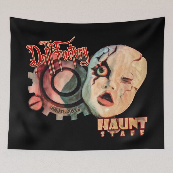 Item preview, This Doll Factory 2010-2016 Staff Halloween Haunt Family design is available exclusively for members of the official Haunt Family of Scare Actors.  designed and sold by HauntFamily.