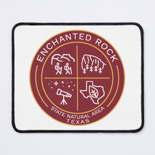 Item preview, Enchanted Rock State Natural Area Texas Heraldic Logo designed and sold by VanyaKar.
