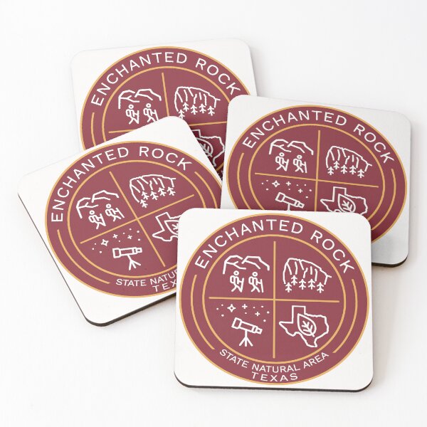 Item preview, Enchanted Rock State Natural Area Texas Heraldic Logo designed and sold by VanyaKar.