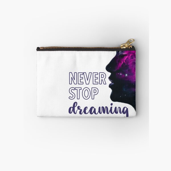 Item preview, Never Stop Dreaming | Dreamer Sticker | Girls Space Sticker | Girls Dreamer Sticker designed and sold by CtrlZDigitalD.