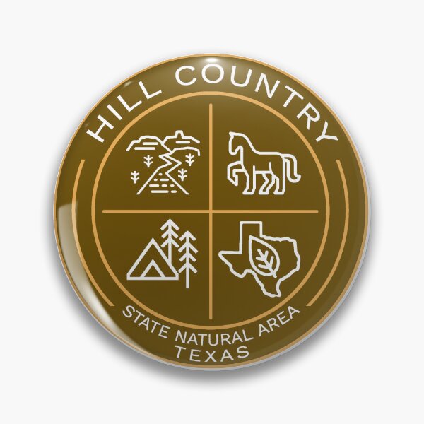 Item preview, Hill Country State Natural Area Texas Heraldic Logo designed and sold by VanyaKar.
