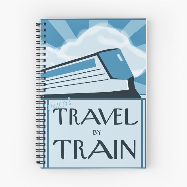 Item preview, Vintage Style Train Travel Image designed and sold by Sarah Countiss.
