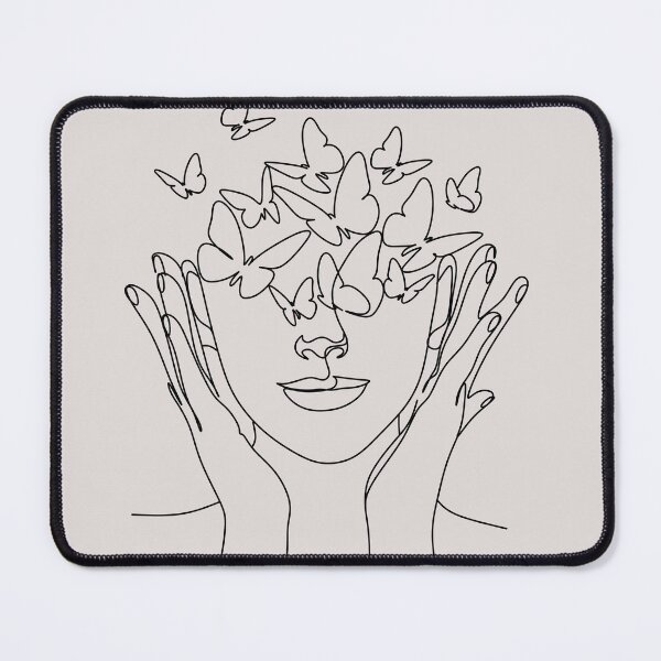 Item preview, Simple Butterfly Woman image designed and sold by aishaf4rias.