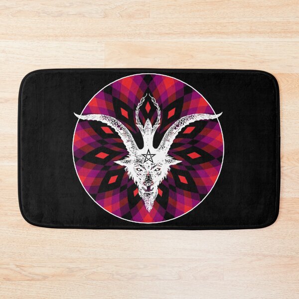 Item preview, white baphomet 5 designed and sold by crileybell.