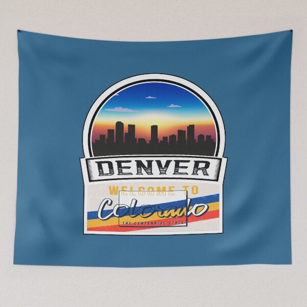 Item preview, Denver, Welcome to Colorado, The Centennial State | Colorado State and Cities Series -1 designed and sold by WorldStateArt.