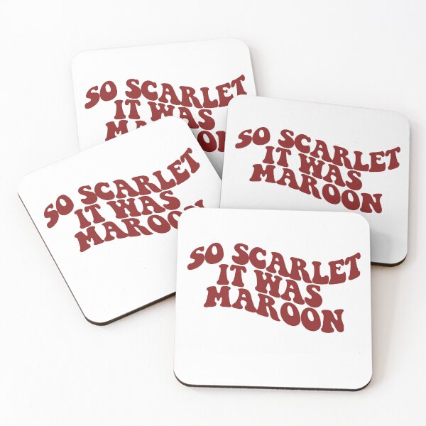 Item preview, so scarlet it was maroon designed and sold by rynbower.