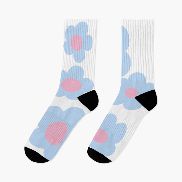 Aperçu de l'œuvre Conception esthétique de fleurs bleues et roses créée et vendue par artttbysar.