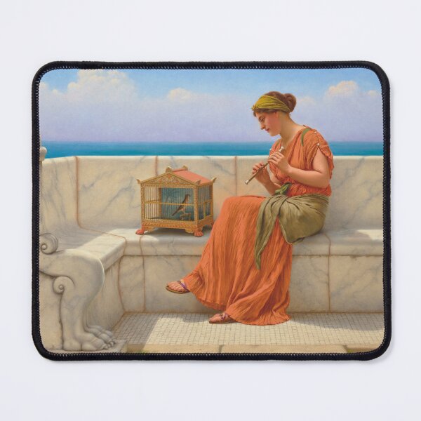 Item preview, Songs Without Words | John William Godward | 1918 Aesthetic Art designed and sold by CJET.