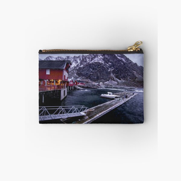 Item preview, Moskenes Docks in Winter designed and sold by nbrandsberg.