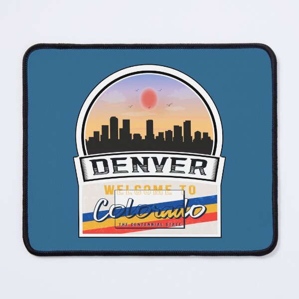 Item preview, Denver, Welcome to Colorado, The Centennial State | Colorado State and Cities Series -2 designed and sold by WorldStateArt.
