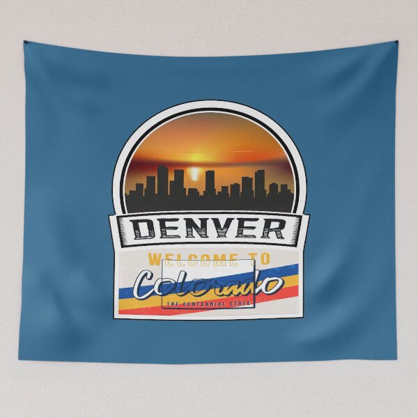 Item preview, Denver, Welcome to Colorado, The Centennial State | Colorado State and Cities Series -3 designed and sold by WorldStateArt.