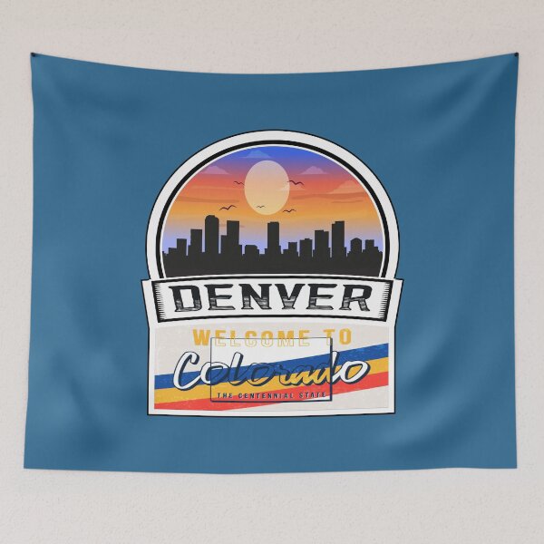 Item preview, Denver, Welcome to Colorado, The Centennial State | Colorado State and Cities Series -5 designed and sold by WorldStateArt.
