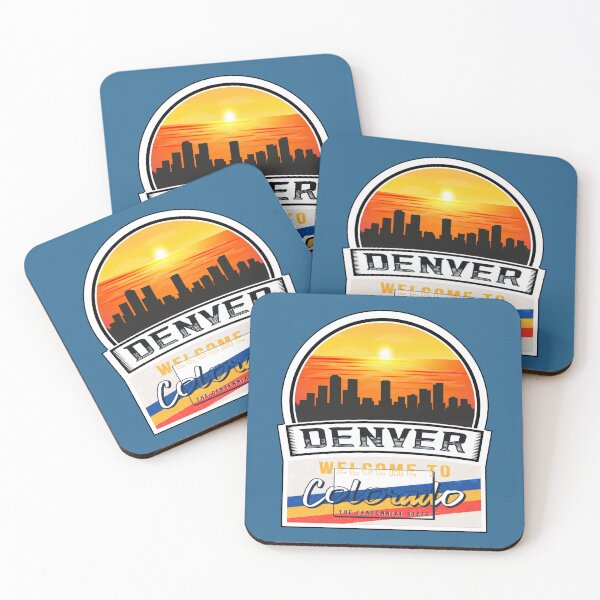Item preview, Denver, Welcome to Colorado, The Centennial State | Colorado State and Cities Series -6 designed and sold by WorldStateArt.