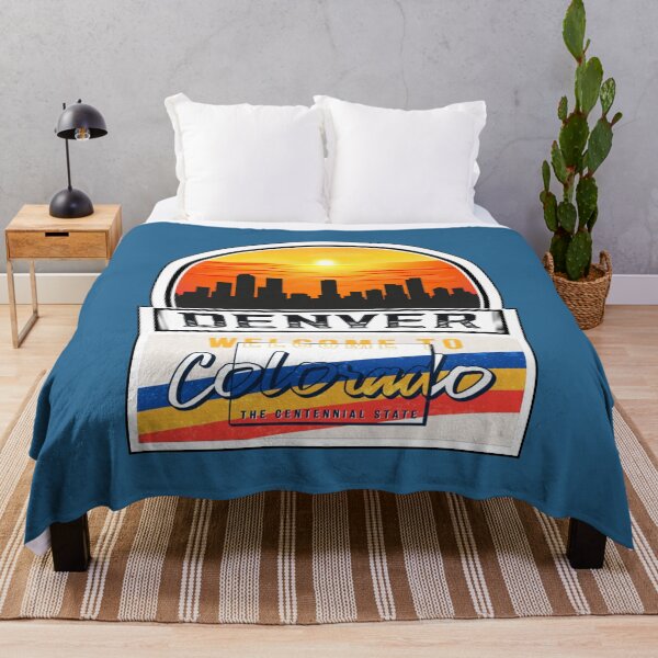 Item preview, Denver, Welcome to Colorado, The Centennial State | Colorado State and Cities Series -6 designed and sold by WorldStateArt.