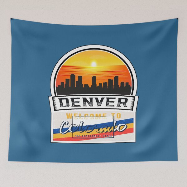 Item preview, Denver, Welcome to Colorado, The Centennial State | Colorado State and Cities Series -6 designed and sold by WorldStateArt.