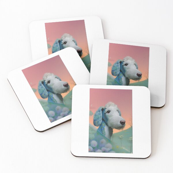 Item preview, bedlington terrier  designed and sold by GroovyDino.