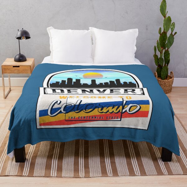 Item preview, Denver, Welcome to Colorado, The Centennial State | Colorado State and Cities Series -8 designed and sold by WorldStateArt.