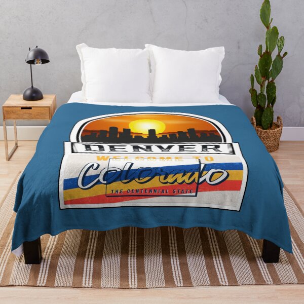 Item preview, Denver, Welcome to Colorado, The Centennial State | Colorado State and Cities Series -9 designed and sold by WorldStateArt.