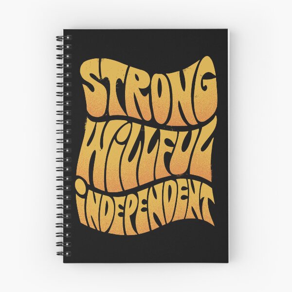 Item preview, Strong, Willful, Independent designed and sold by bennetthuskers.