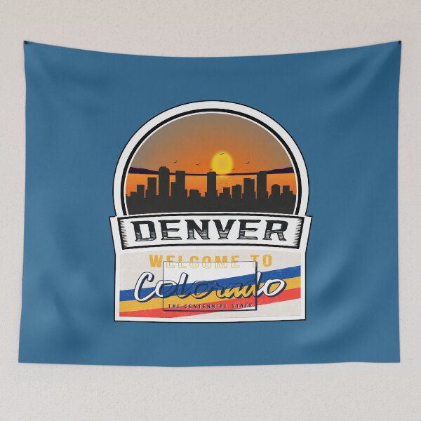 Item preview, Denver, Welcome to Colorado, The Centennial State | Colorado State and Cities Series -10 designed and sold by WorldStateArt.