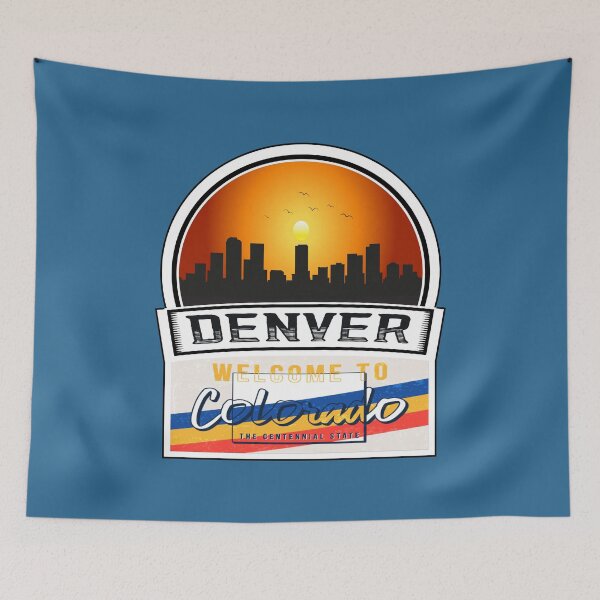 Item preview, Denver, Welcome to Colorado, The Centennial State | Colorado State and Cities Series -11 designed and sold by WorldStateArt.