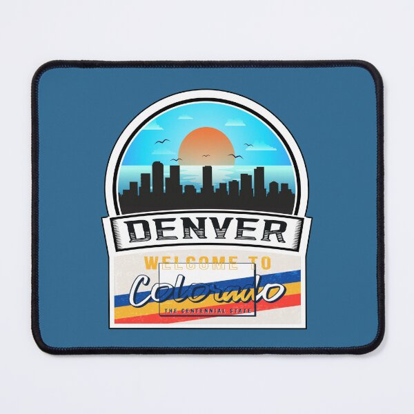 Item preview, Denver, Welcome to Colorado, The Centennial State | Colorado State and Cities Series -13 designed and sold by WorldStateArt.
