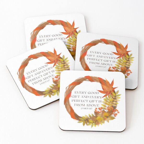 Item preview, Thanksgiving Wreath - Every Good Gift designed and sold by GospelWork.