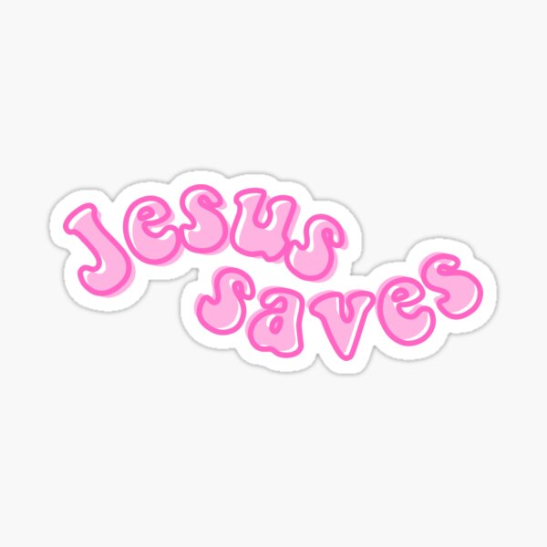Item preview, Jesus saves pink designed and sold by hannahbsavv.