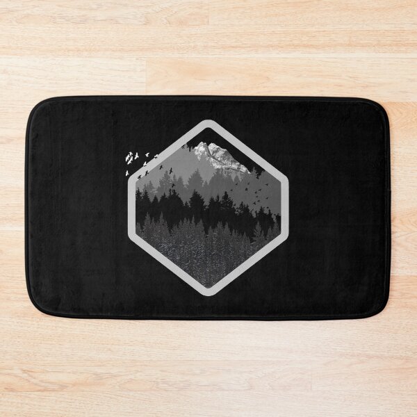 Item preview, Trees Are The Cure - Mountain Forest Silhouette Adventure Explore designed and sold by BlackGrain.