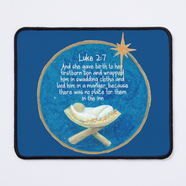 Item preview, Luke 2:7 designed and sold by ReneeDixonArt.