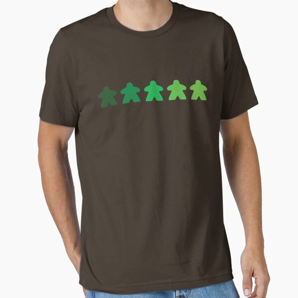 Item preview, Green meeples of boardgames designed and sold by Boardgames and stuff.