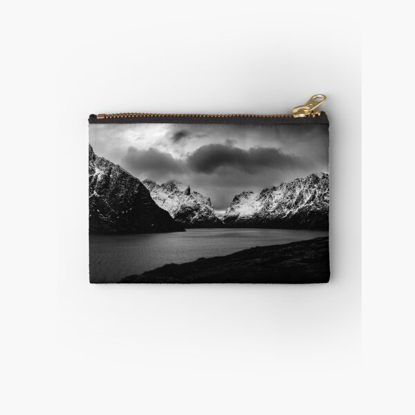 Item preview, Moltind Mountain in Black and White designed and sold by nbrandsberg.