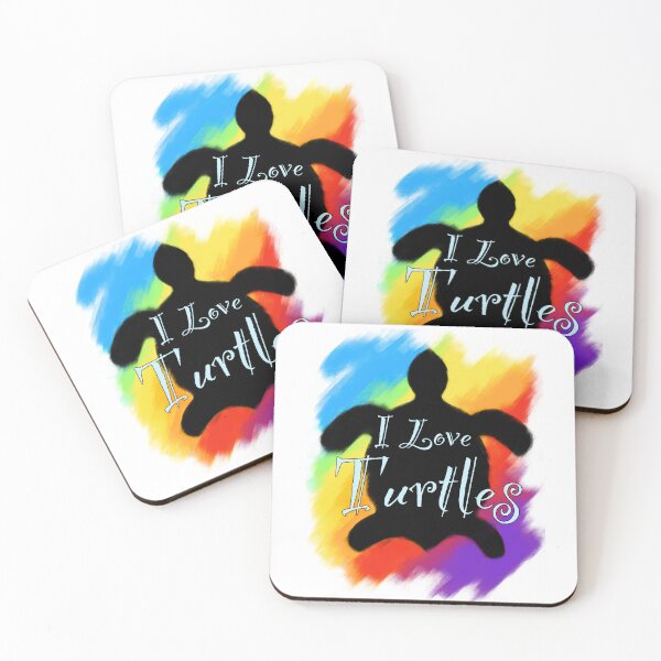 Item preview, I LOVE TURTLES designed and sold by kogistudio-5.