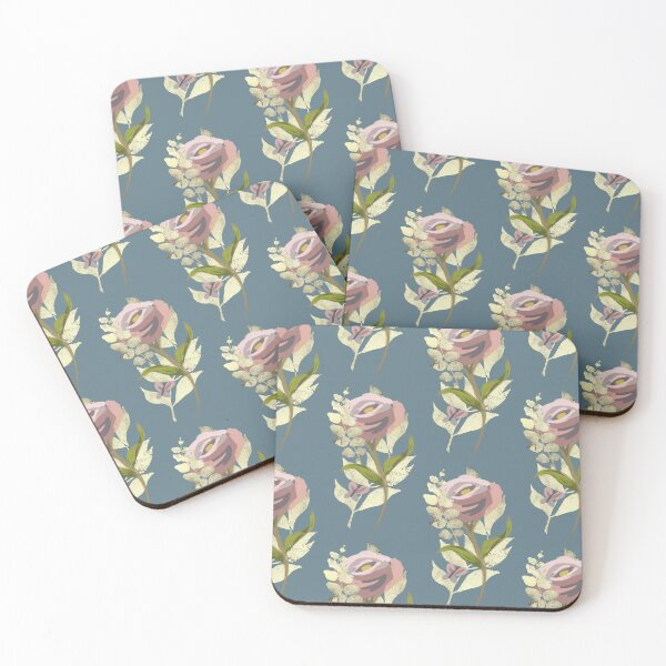 Item preview, Shabby chic abstract hand drawn wild rose gold repeat pattern - Caroline Laursen Original designed and sold by Caroline Laursen.