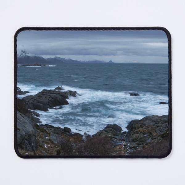 Item preview, Lofoten Coastline Winter Storms designed and sold by nbrandsberg.