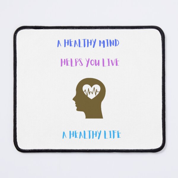 Item preview, A Healthy Mind designed and sold by MICKSPIKS.