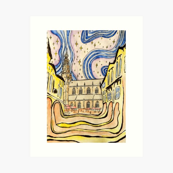 Haarlem, The Netherlands Art Print