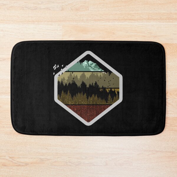 Item preview, Trees Are The Cure - Retro Mountain Forest Silhouette Adventure Explore designed and sold by BlackGrain.