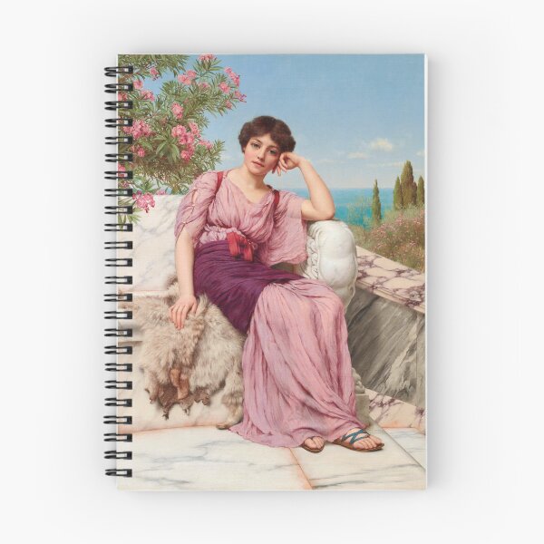 Item preview, Sweet Dreams | John William Godward | 1904 Aesthetic Art designed and sold by CJET.